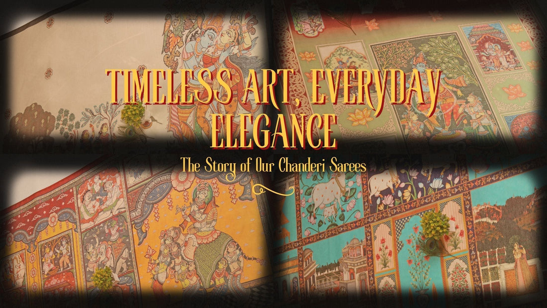 Timeless Art, Everyday Elegance: The Story of Our Chanderi Sarees