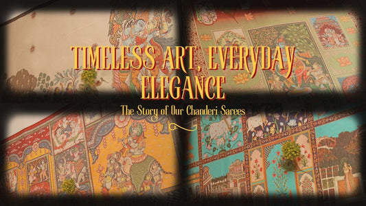 Timeless Art, Everyday Elegance: The Story of Our Chanderi Sarees