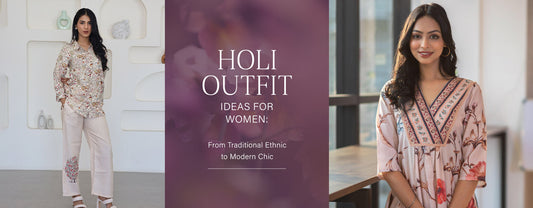 Holi Outfit Ideas for Women: From Traditional Ethnic to Modern Chic