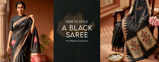 How to Style a Black Saree for Different Occasions