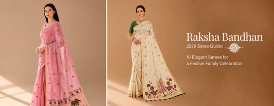 Traditional Sarees for Raksha Bandhan: 7 Elegant Styles