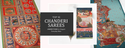 Top 10 Chanderi Sarees Under ₹1499 for Elegant Everyday Wear