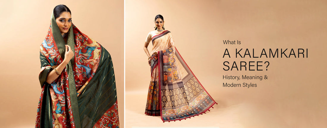 What Is a Kalamkari Saree? History, Meaning & Modern Styles