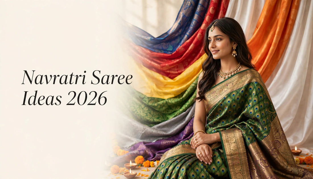 Navratri Saree Color Ideas and Design Ideas for 2026: What to Wear Each Day