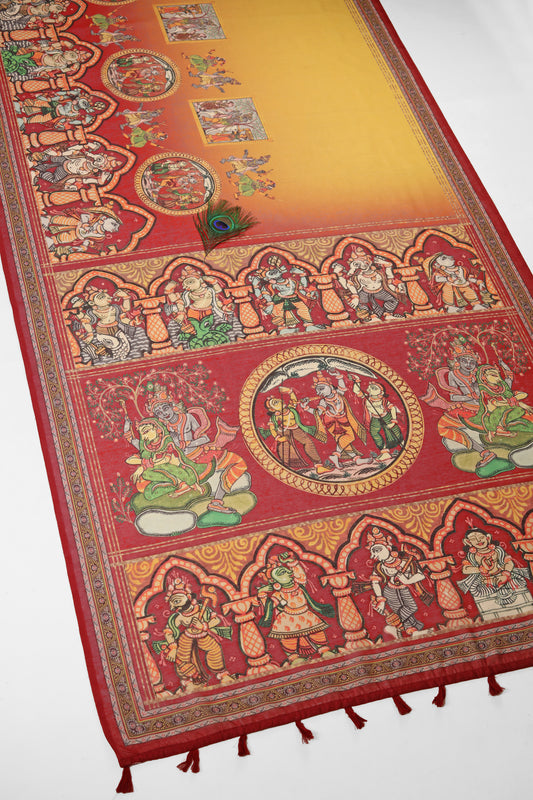 Divya-Raag Chanderi Saree