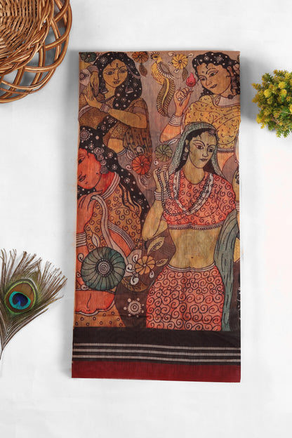 Sakhi Sabha Chanderi Saree