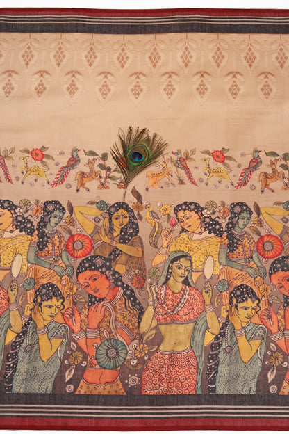 Sakhi Sabha Chanderi Saree