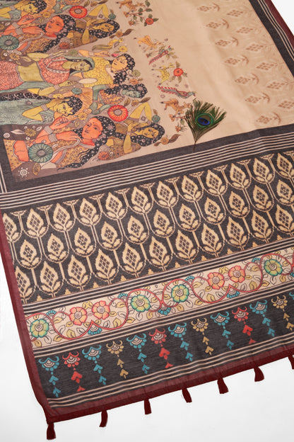 Sakhi Sabha Chanderi Saree