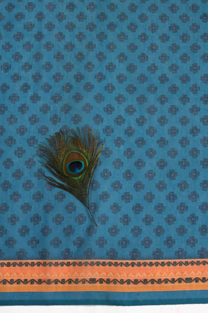Kalrav Chanderi Cotton Saree