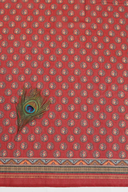 Kanchana Leela Chanderi Saree