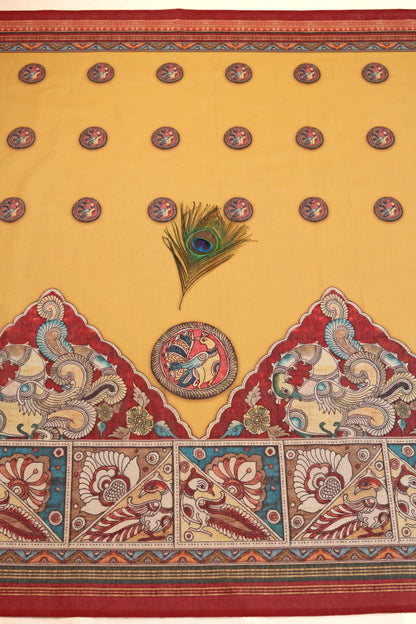 Kanchana Leela Chanderi Saree