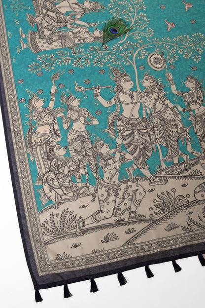 Muralika Sabha Chanderi Saree