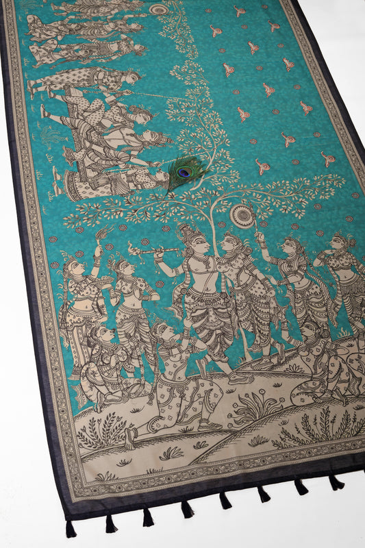 Muralika Sabha Chanderi Saree