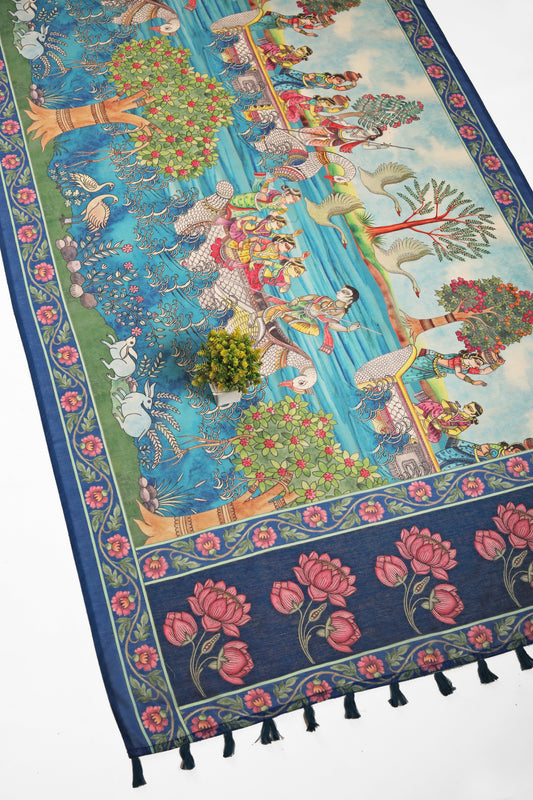 Tarangini Chanderi Saree