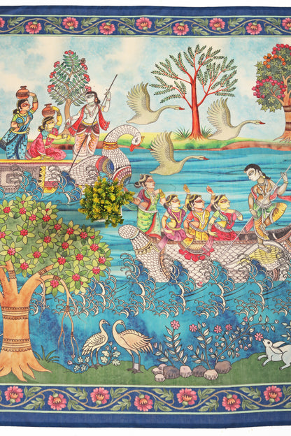 Tarangini Chanderi Saree