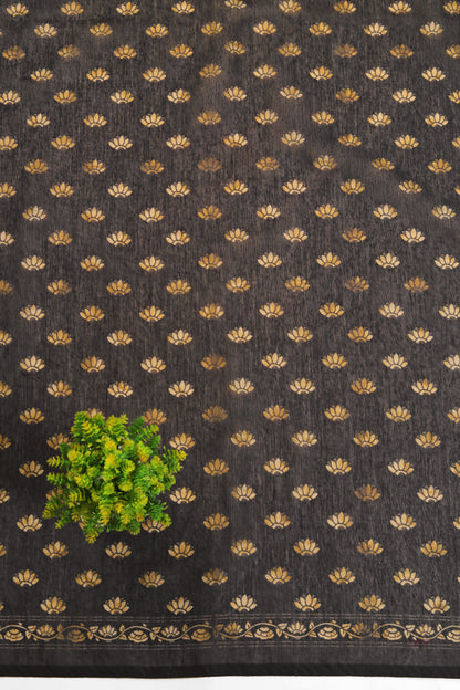 Nilima Chanderi Cotton Saree - Yuvani
