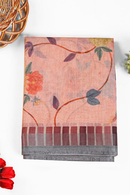 Ritu Kamal Linen Saree