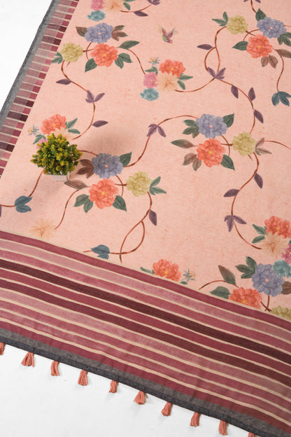 Ritu Kamal Linen Saree