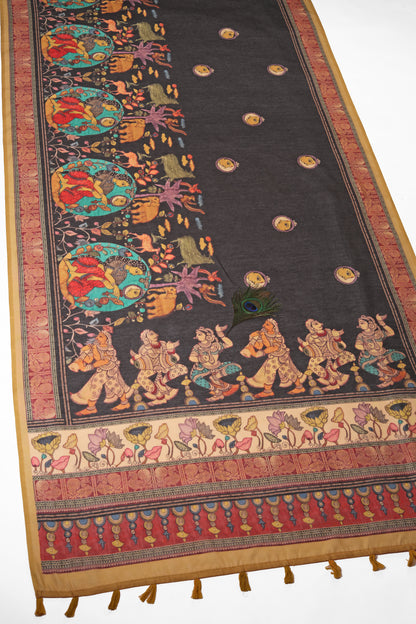 Nishaa Rang Chanderi Saree