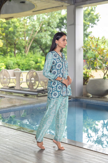 Blue Hue Coord Set - Yuvani