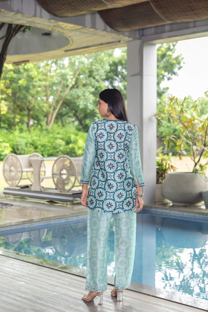 Blue Hue Coord Set - Yuvani