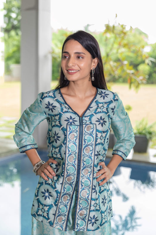 Blue Hue Coord Set - Yuvani