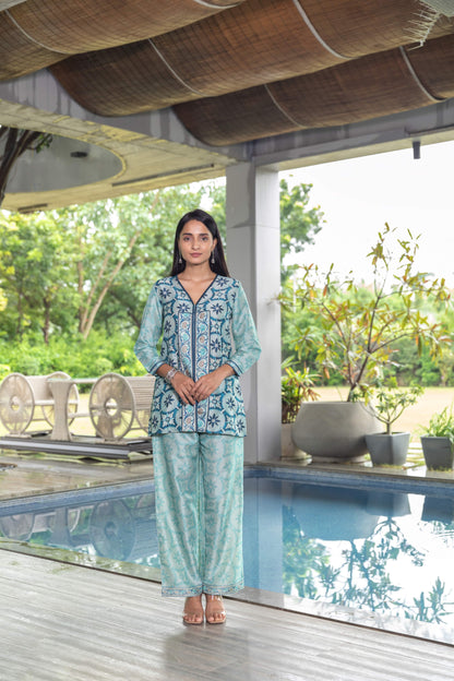 Blue Hue Coord Set - Yuvani