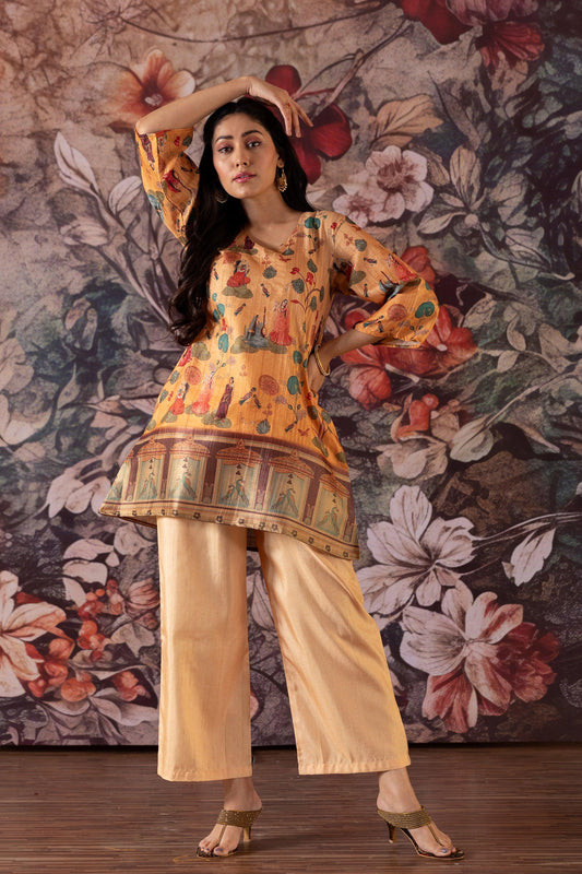 Chiku Ombre Co-Ord Set - Yuvani