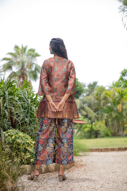 Creative Contrast Co-ord Set - Yuvani