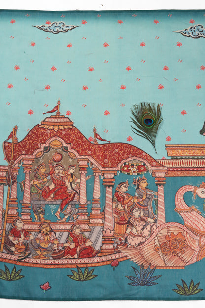 Divya Nauka Chanderi Saree - Yuvani