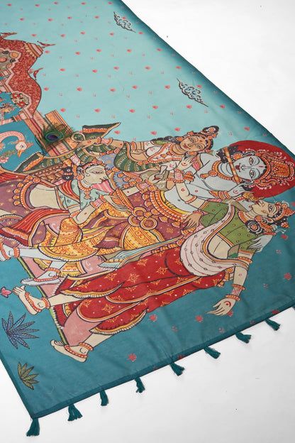 Divya Nauka Chanderi Saree - Yuvani