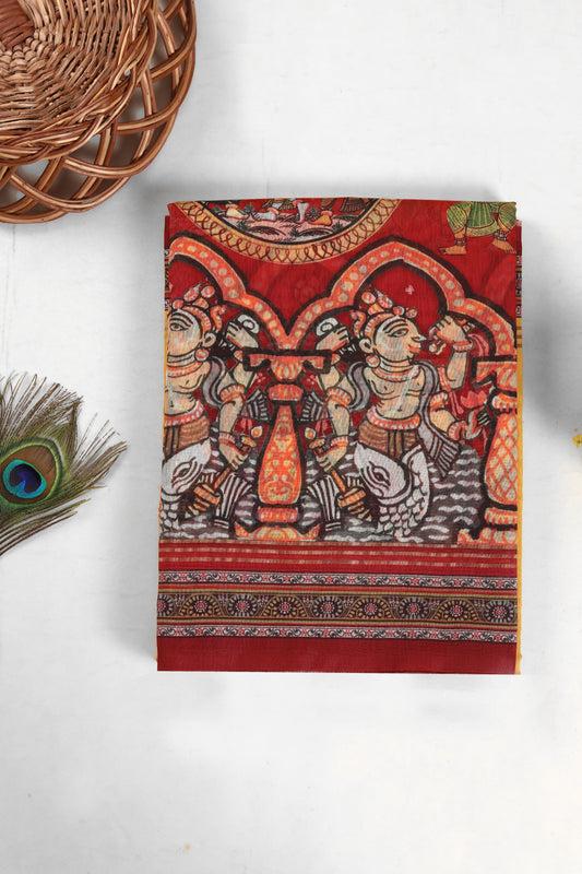 Divya-Raag Chanderi Saree - Yuvani