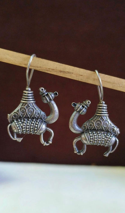 Free Festive Gift – Oxidised Earrings (Surprise Design) - Yuvani