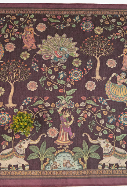 Gajleela Chanderi Saree - Yuvani