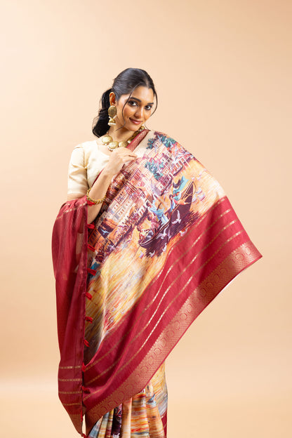 Ganga Ghat Saree - Yuvani