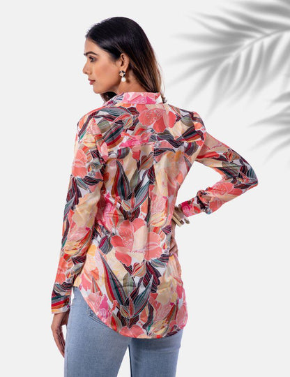 Garden of Eden High-Low Shirt - Yuvani