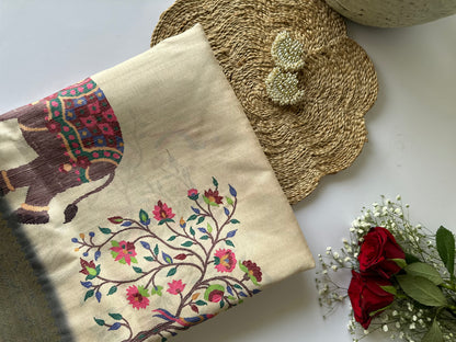 Hastakatha Printed Saree - Yuvani