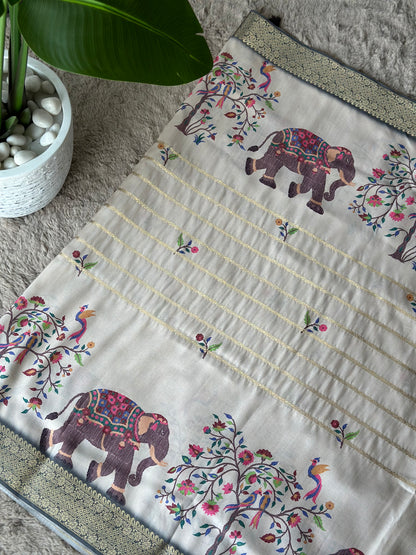 Hastakatha Printed Saree - Yuvani