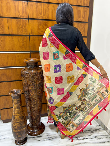 Jharokha Chanderi Dupatta
