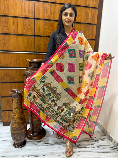 Jharokha Chanderi Dupatta