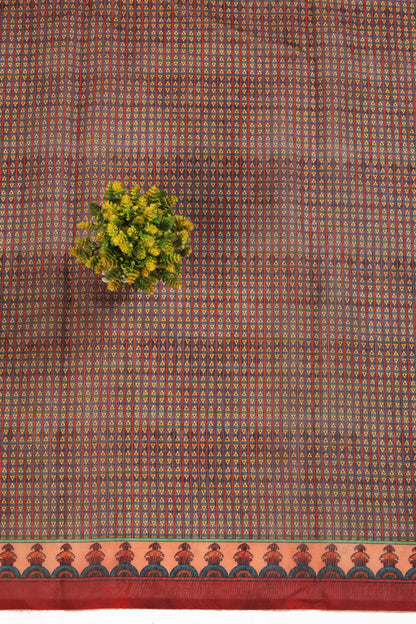 Kesar Mahal Chanderi Saree - Yuvani