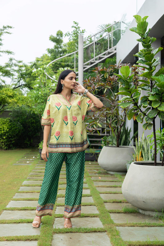 Lime Light Coord Set - Yuvani