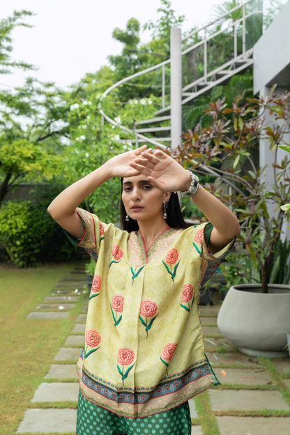 Lime Light Coord Set - Yuvani