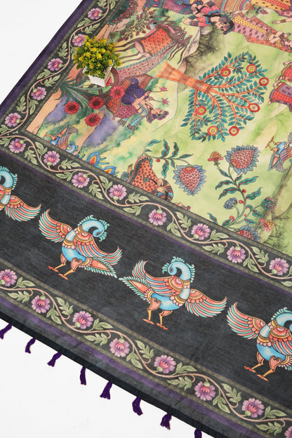 Madhuban Chanderi Saree - Yuvani