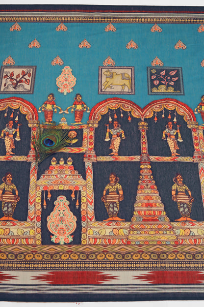 Nritya Mandap Chanderi Saree - Yuvani