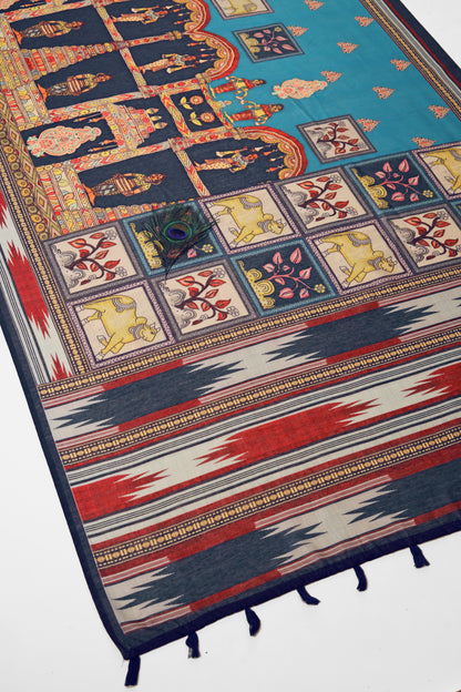 Nritya Mandap Chanderi Saree - Yuvani