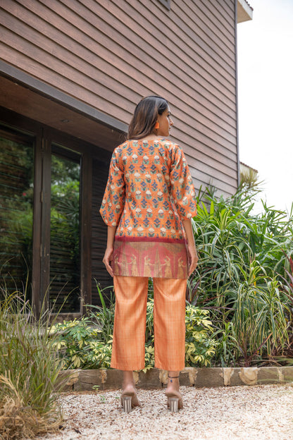 Og Orange Co-ord Set - Yuvani