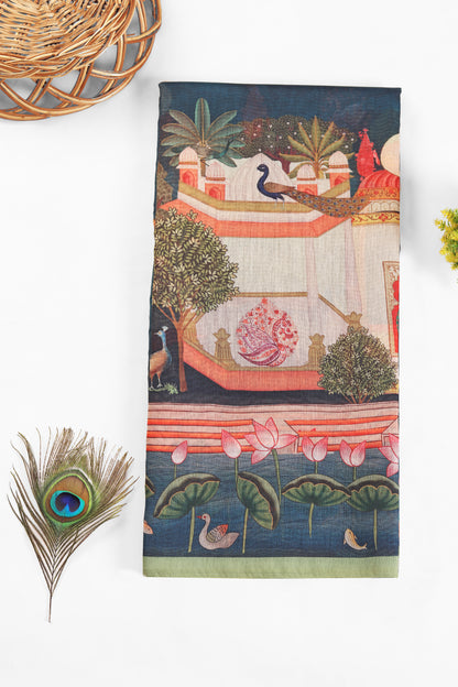 Padma Vilas Chanderi Saree - Yuvani