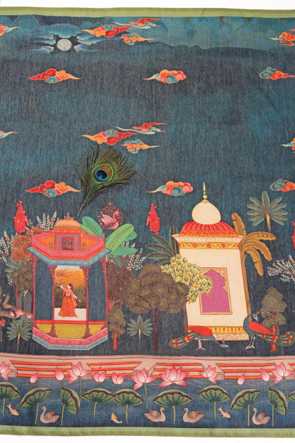 Padma Vilas Chanderi Saree - Yuvani