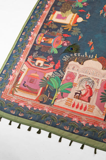 Padma Vilas Chanderi Saree - Yuvani